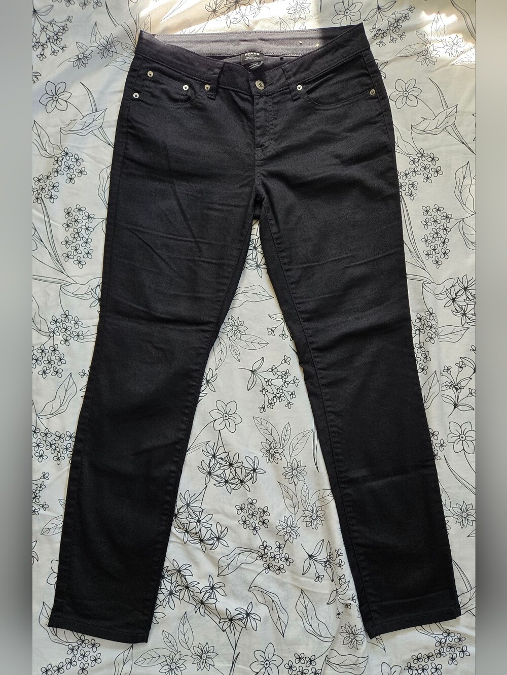 Prana- Kayla, Classic Black Skinny Jeans
